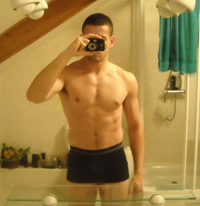 Avant-après en musculation d'Eric