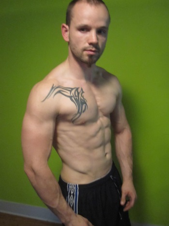 Avant-après en musculation d'Aurélien