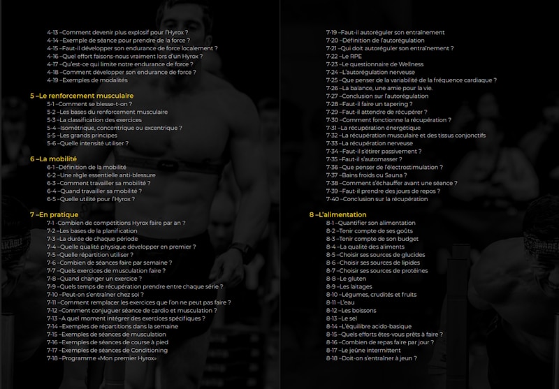 Sommaire Hybrid Livre Suite