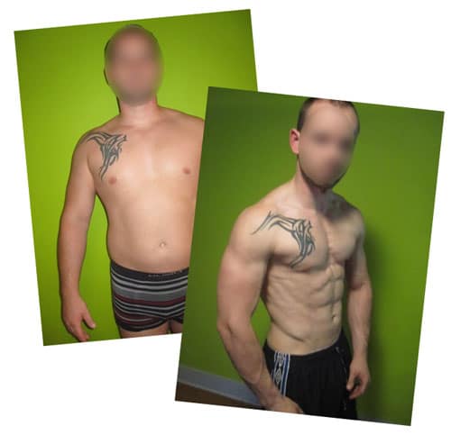 Avant-après Rudy Coia