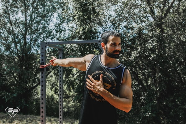 étirements en musculation