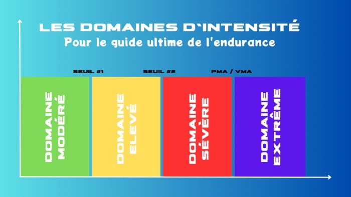 Domaines d'intensités en endurance